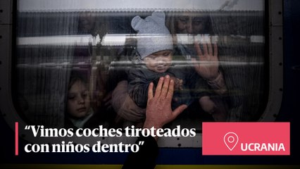 “Vimos coches tiroteados con niños dentro”: el trauma de un refugiado ucraniano de siete años