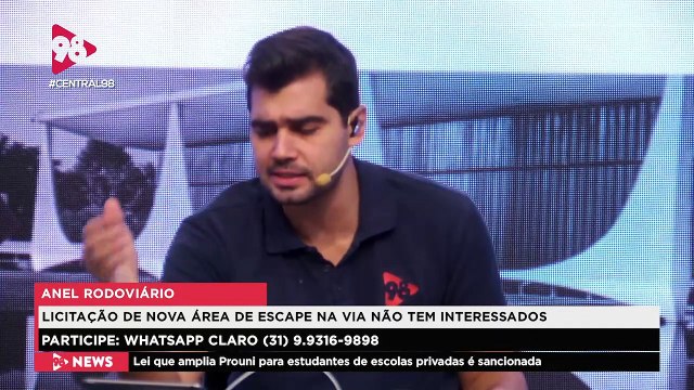 Central 98 | Ninguém quer fazer obras no Anel Rodoviário!