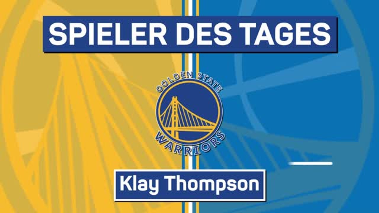 Spieler des tages: klay thompson