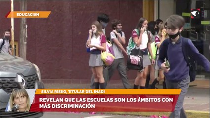 Revelan que las escuelas son los ámbitos con más discriminación