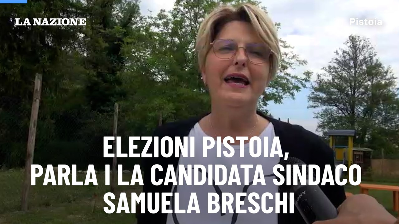Elezioni Pistoia, parla la candidata sindaco Samuela Breschi