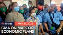 Gloria Arroyo: Marcos should implement immediately his economic team's advice