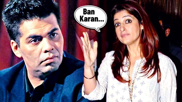 Twinkle Khanna Wants To Ban Karan Johar; Know Why