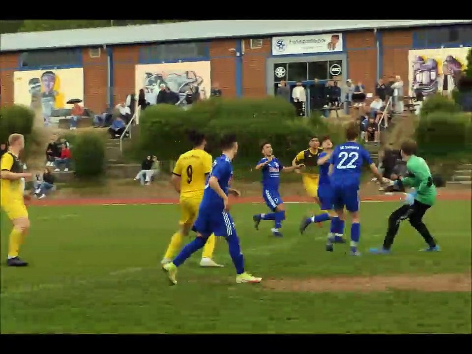 Das 1:0 für den MTV Gifhorn beim SC Hainberg im Bezirkspokal