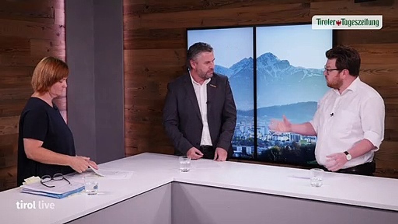 Renate Krammer-Stark und  Benjamin Plach in „Tirol Live”