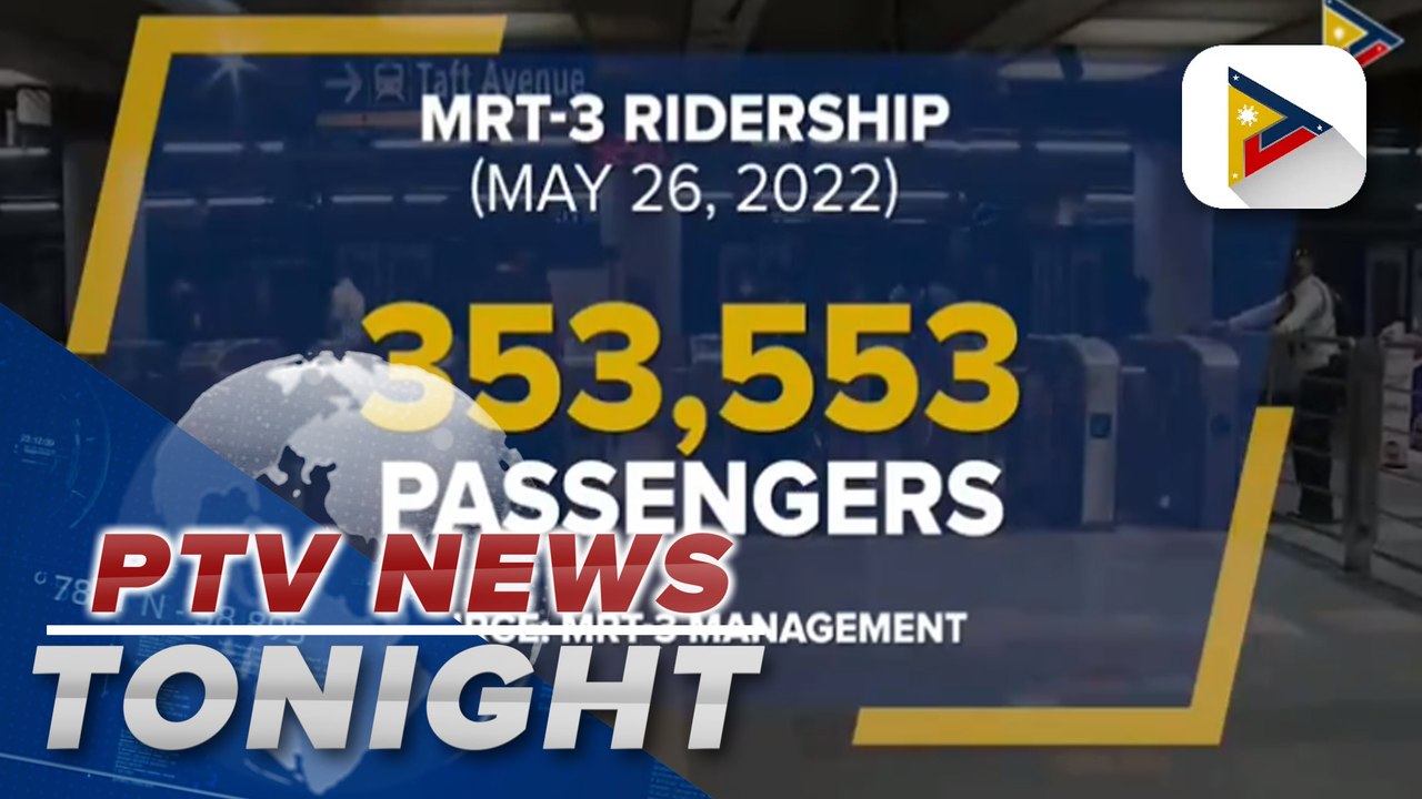 MRT logs record-high 353-K ridership on May 26