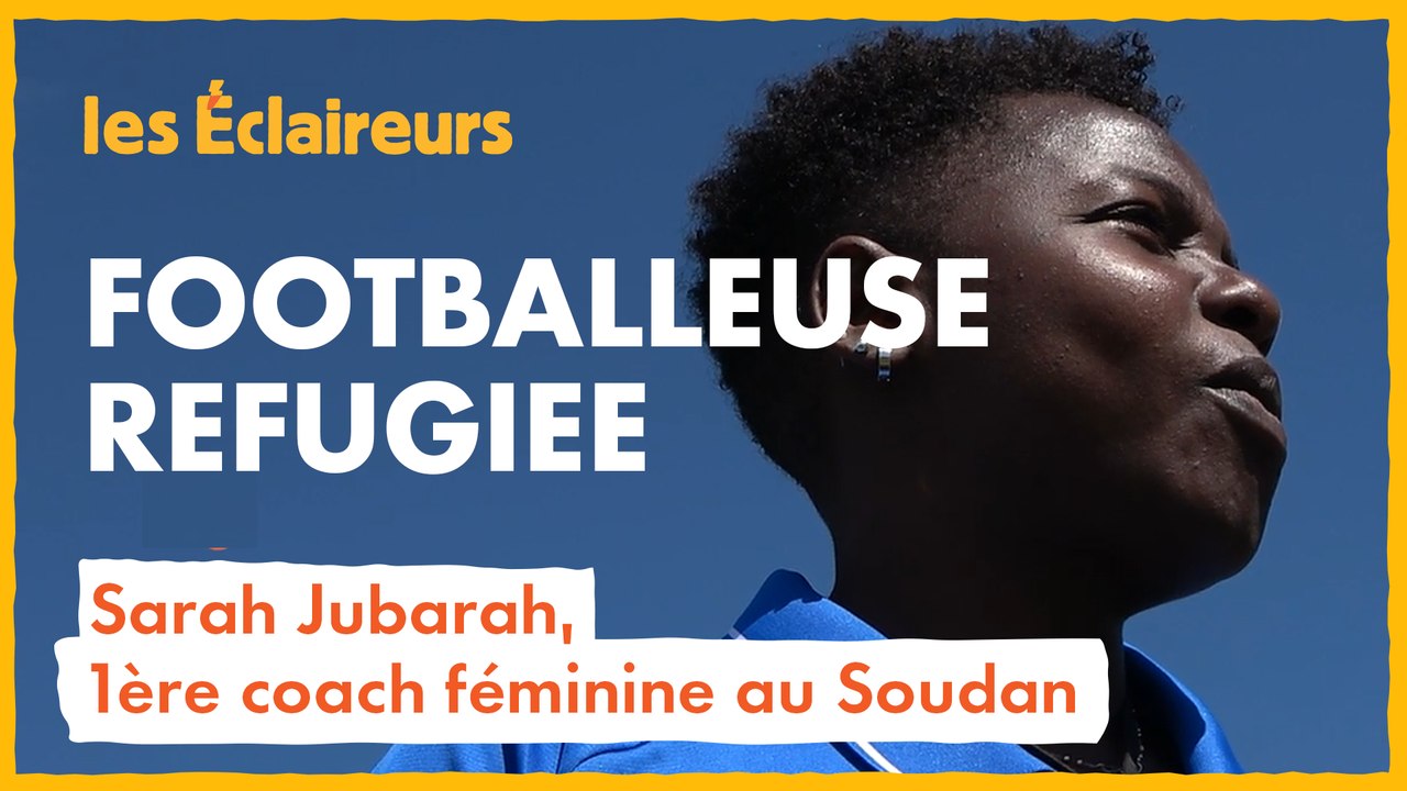 Sarah Jubara, footballeuse réfugiée soudanaise