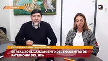 Se realizó el lanzamiento del encuentro de patrimonio del Nea