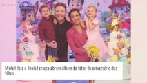 Thais Fersoza e Michel Teló em fotos antes e depois! Casal entra em clima de nostalgia com os filhos