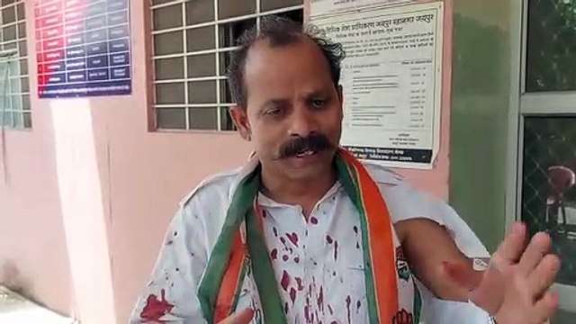 कांग्रेसी कार्यकर्ता आपस में भिड़े, हुए चोटिल