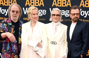 ABBA reunite for the first time in 40 years at launch of ABBA Voyage