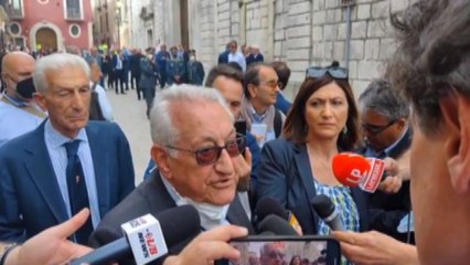 Funerali De Mita, Gargani: "eravamo amici, litigavamo..."