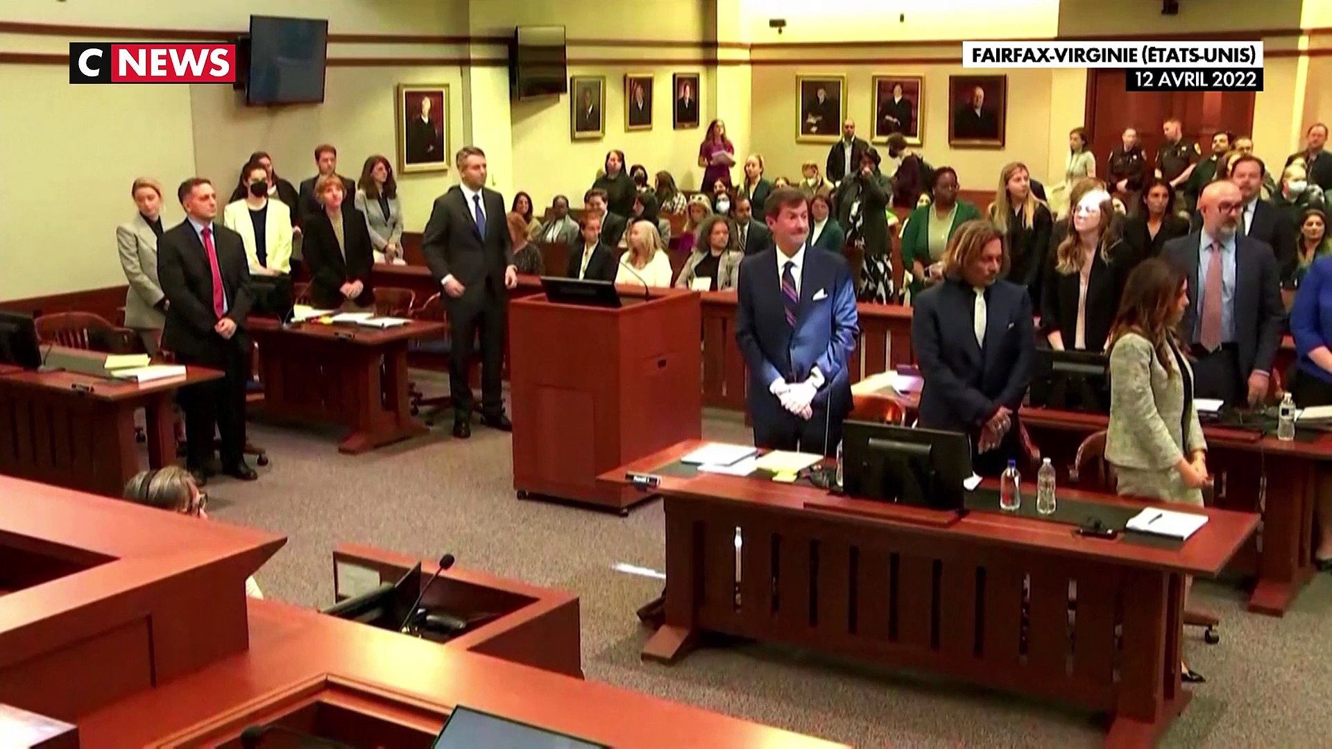 ⁣Johnny Depp : fin de son procès contre Amber Heard