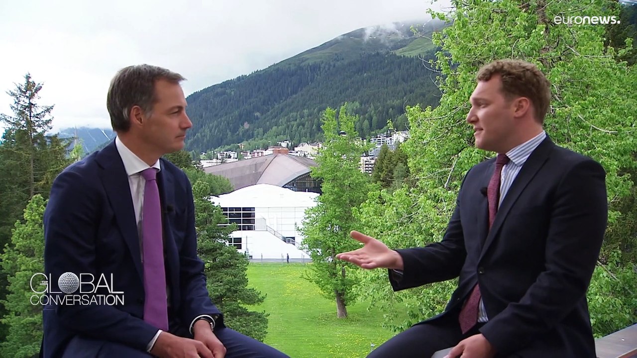 Alexander De Croo: 'Die Ukraine verführt die Welt mit ihrer Geschichte'