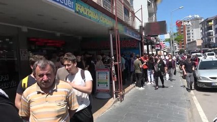 1 TL'lik döner izdihamı