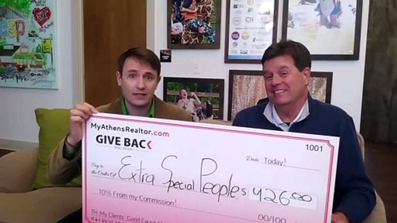 Donation to Extra special people from in Watkinsville Georgia by Realtor Georgui Kassaev 706-426-1082 myresidencesold.com
