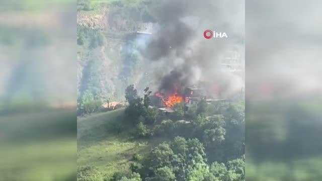 Kereste atölyesi alev alev yandı... Dumanlar gökyüzünü kapladı