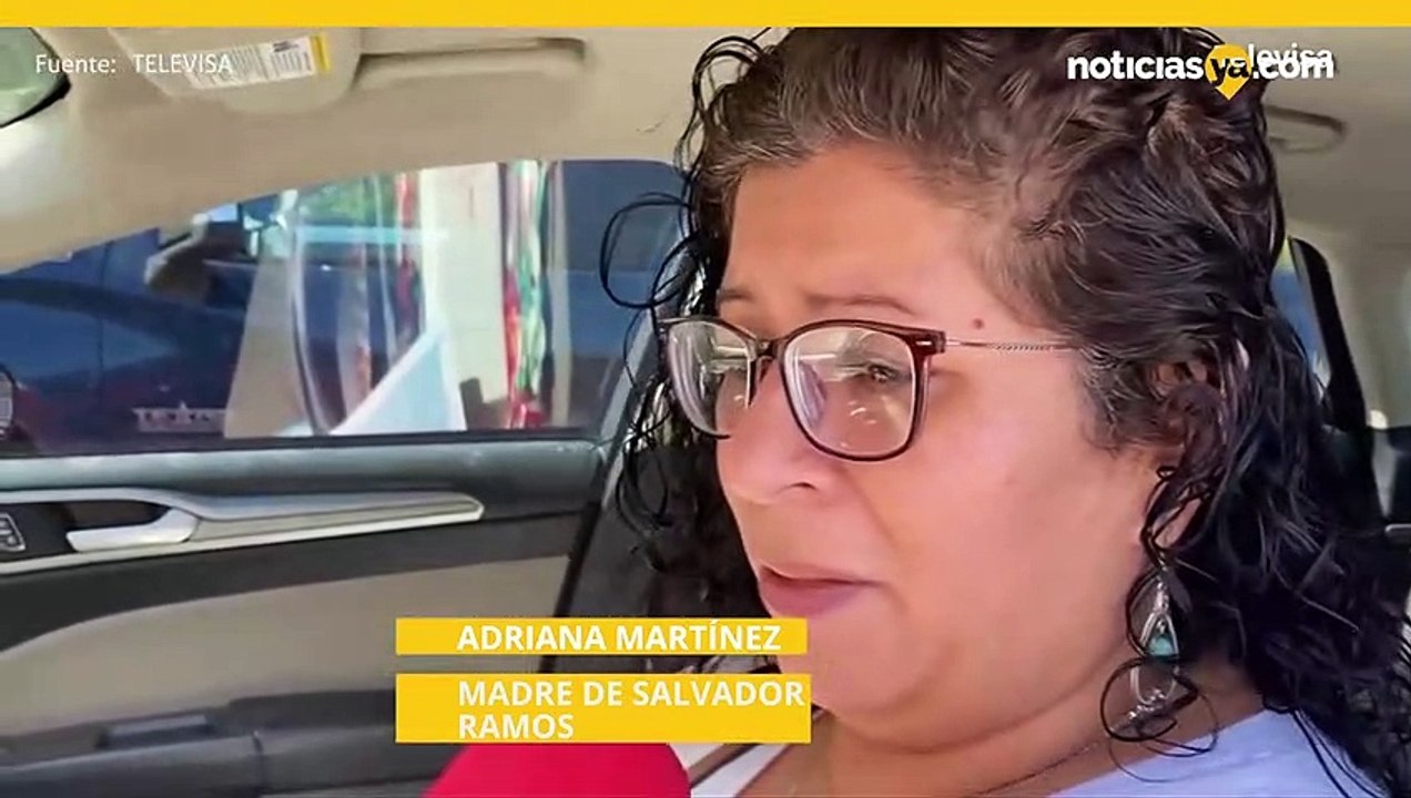 La madre del sospechoso del tiroteo en una escuela de Texas, Salvador Ramos, se disculpa.