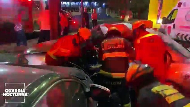 Tres personas lesionadas fue el saldo de un aparatoso choque en la colonia Atlas, en Guadalajara