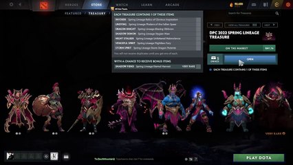Dota 2 - Opening DPC2022 Spring Lineage Treasure!