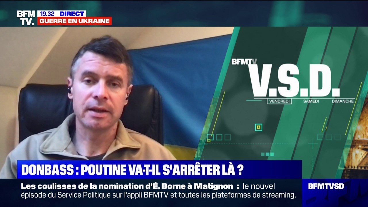 Yuri Sak: "La Russie n'a pas pris le contrôle total de l'oblast de Lougansk et de Donetsk"