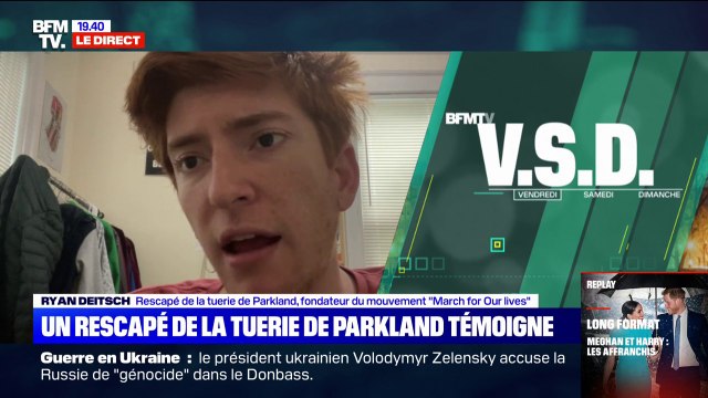 Tuerie au Texas: Je suis plus qu'en colère , s'indigne un rescapé de la tuerie de Parkland
