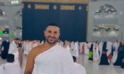 وشوم أحمد سعد تعرضه لموجة انتقادات خلال أداء العمرة