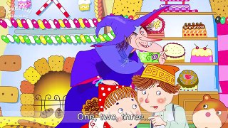 Hansel and Gretel - How many cakes- (Counting) - English Fairy-tale for kids