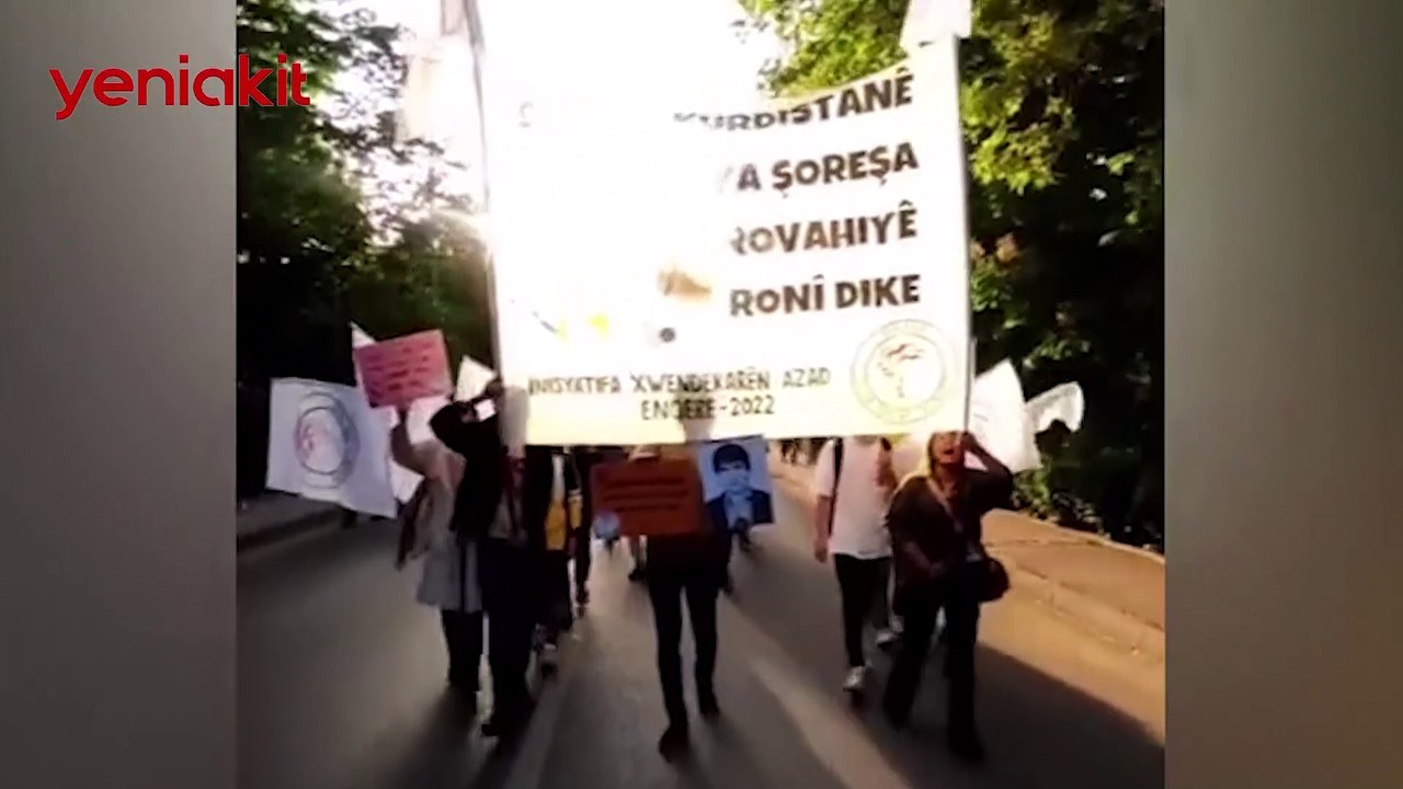 Üniversiteleri karıştırma girişimi! ODTÜ'deki skandal yürüyüşte 'Kürdistan' sloganları attılar