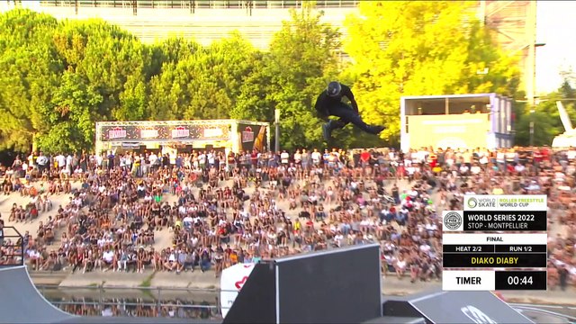 Diaby Diako | 1st place - WS Roller Freestyle Park World Cup Men Final | #FISEMontpellier 2022