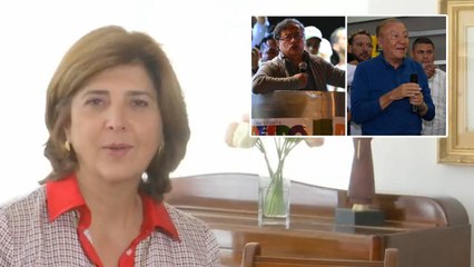 María Ángela Holguín aseguró que Petro o Hernández podrían ser el Chávez colombiano