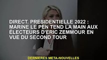 direct. Présidentielle 2022 : les électeurs de Marine Le Pen contre Eric Zemmour au second tour