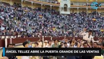 Ángel Tellez abre la Puerta Grande de Las Ventas