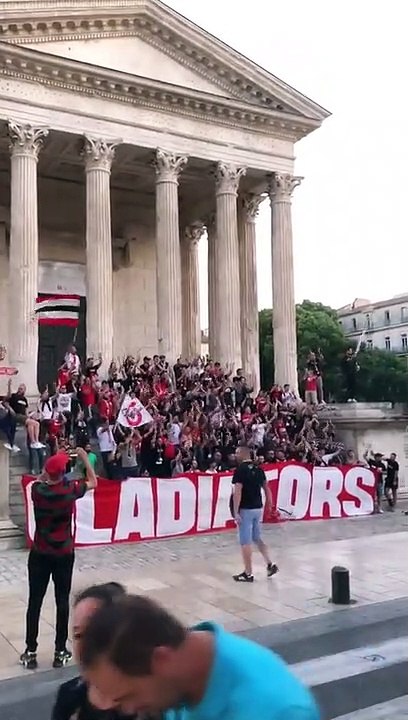 Les Gladiators fêtent leur 30 ans devant la Maison Carrée - 27/05/2022