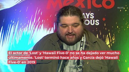 ¡Interpretará a un jorobado! Jorge Garcia de 'Hawaii Five-O' regresa a la pantalla con nueva cinta