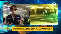 Miraflores: Acusan a fiscalizadores de atacar salvajemente a ambulante
