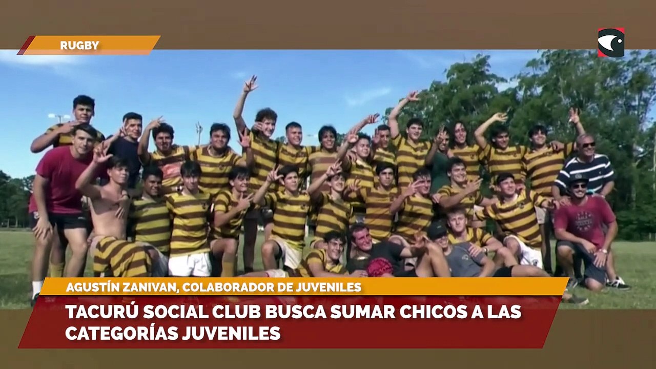 Tacurú Social club busca sumar chicos a las categorías juveniles