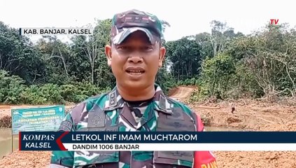 Download Video: TMMD ke-113 di Desa Benua Riam, Kodim 1006/Banjar Bangun Jalan dan Jembatan Penghubung 3 Desa