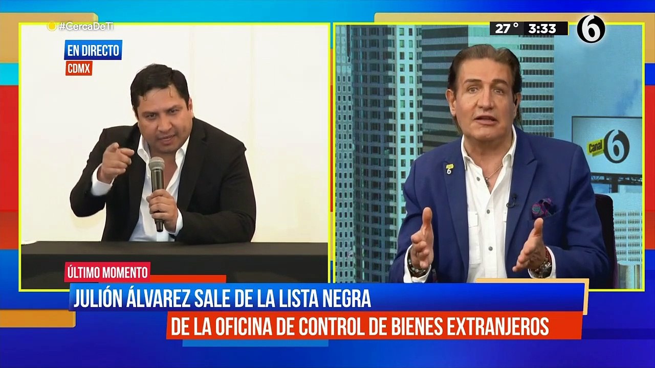 Julión Álvarez sale de la lista negra