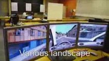 Driving simulation with OpenSceneGraph & Ageia PhysX