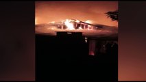 Vídeo: Sete cães são salvos de grande incêndio que destruiu casa em Capitão Leônidas Marques