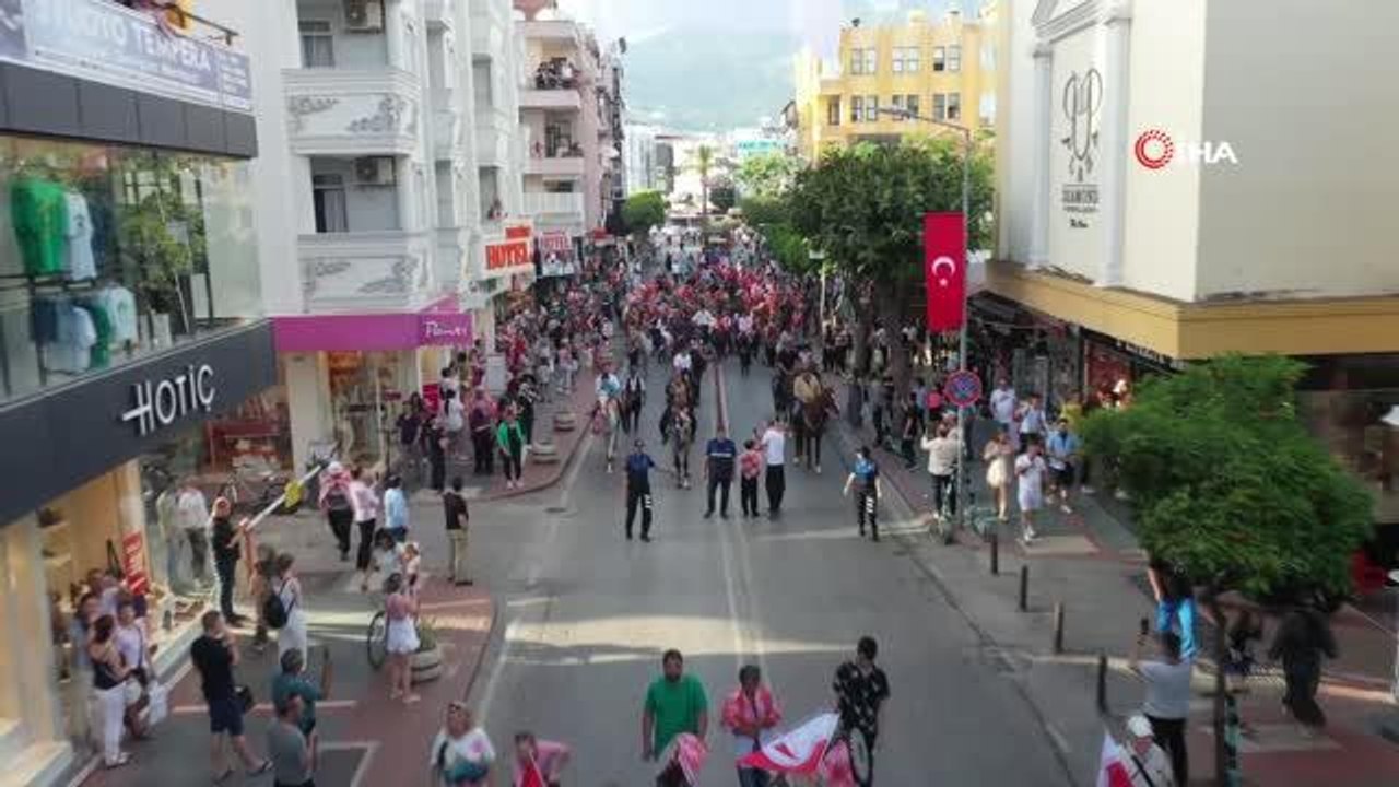 Alanya Turizm ve Sanat Festivali yörük göçüyle başladı