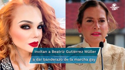 Carmen Campuzano invita a Beatriz Gutiérrez Müller a que dé el banderazo de la marcha gay 2022
