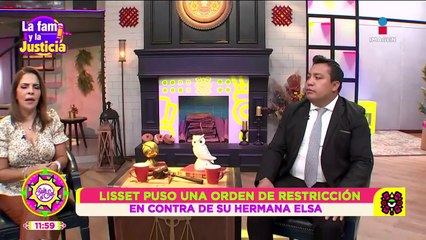Lisset solicitó orden de restricción por agredir a su hermana