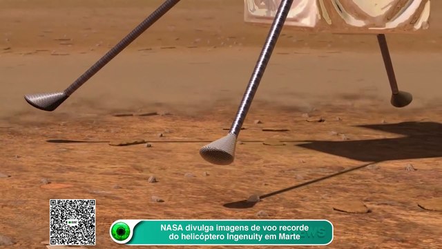 Ingenuity: NASA divulga imagens de voo recorde em Marte