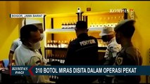 Satpol PP Kabupaten Bogor Gelar Operasi Pekat Hingga 4.205 Botol Miras Ilegal Dimusnahkan!