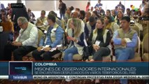 Observadores internacionales desarrollan en Colombia encuentros con aspirantes a la presidencia