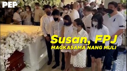 Susan Roces hinatid na sa huling hantungan, kapiling muli si FPJ