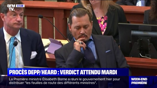 Le verdict du procès opposant Johnny Depp à Amber Heard est attendu mardi dans la journée
