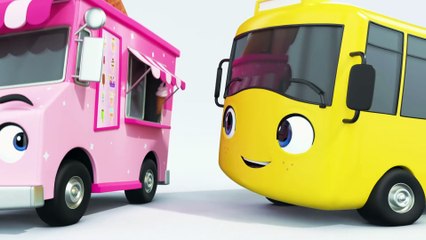 Frozen Song - Go Buster the Yellow Bus | 20 min of Nursery Rhymes & Cartoons | LBB Kids